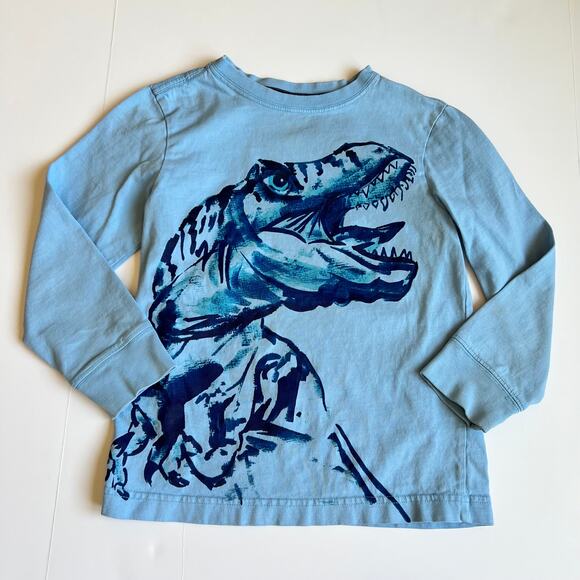 Gymboree Dinosaur Blue Tee S (5-6) - Picture 2 of 9